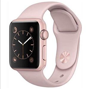 Rose gold Apple Watch
